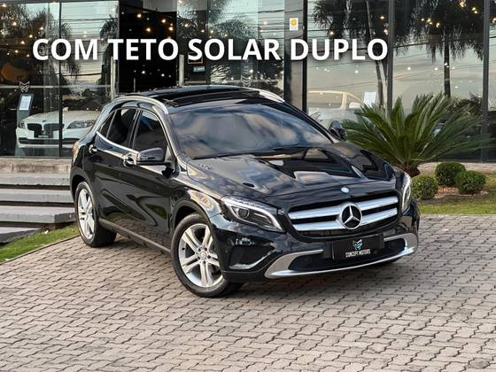 MERCEDES-BENZ GLA 200 1.6 CGI VISION 16V TURBO FLEX 4P AUTOMÁTICO